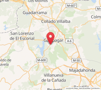 Map of Colmenarejo, Madrid