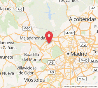 Map of Colonia Alta, Madrid