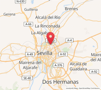 Map of Consolacion, Andalusia