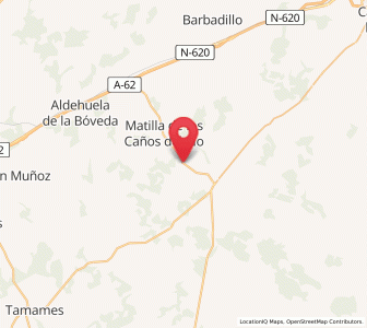 Map of Corbacera, Castille and León