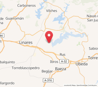 Map of Corral Rubio, Andalusia