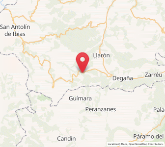 Map of Corralín, Asturias