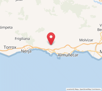 Map of Cortijada Cantarriján, Andalusia