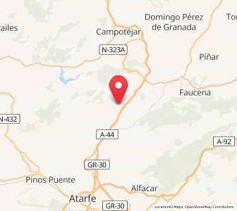Map of Cortijada Los Almendros, Andalusia