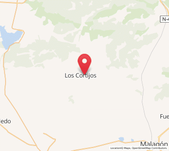 Map of Cortijo de Abajo, Castille-La Mancha