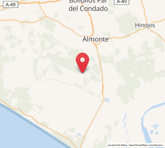 Map of Cortijo de la Cañada, Andalusia
