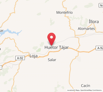 Map of Cortijo de Tejas Verdes, Andalusia