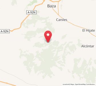 Map of Cortijo Nuevo, Andalusia