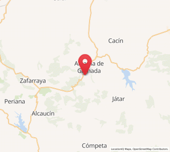 Map of Corumbela, Andalusia