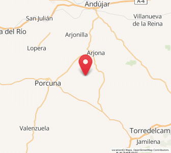 Map of Cotrufes, Andalusia