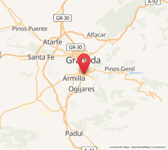 Map of Cruz de Lagos, Andalusia