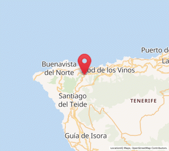 Map of Cruz Grande, Canary Islands