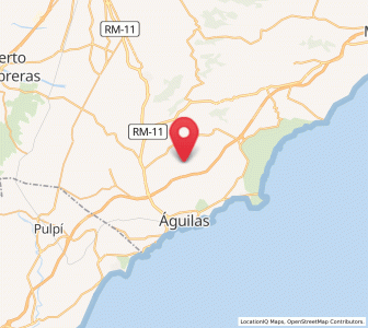 Map of Cuesta de la Cabra, Murcia