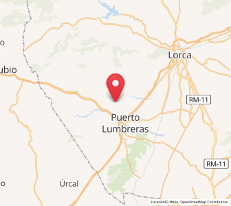 Map of Cuesta de Mellado, Murcia