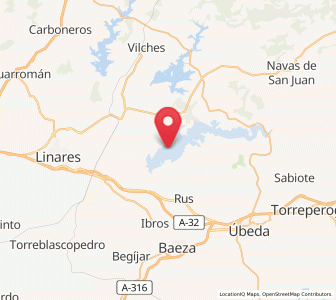 Map of Cuevas de Gil Bailde, Andalusia