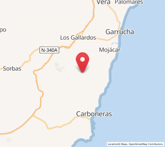 Map of Cufría, Andalusia