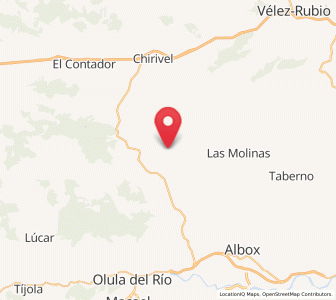 Map of Daimuz, Andalusia