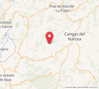 Map of Defradas del Coto, Asturias