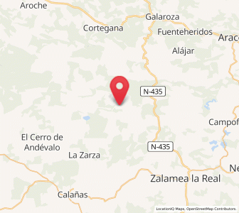 Map of Dehesa, Andalusia