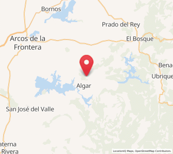 Map of Dehesilla de Algar, Andalusia