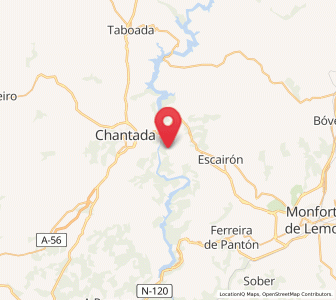 Map of Diomondi, Galicia