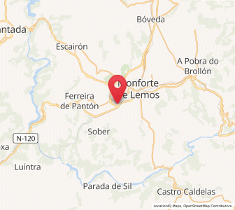 Map of Distriz, Galicia