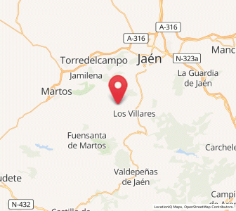 Map of Don Juan, Andalusia