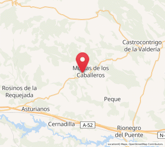 Map of Donado, Castille and León