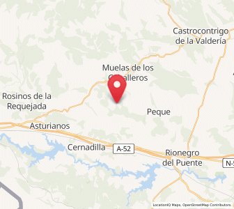 Map of Dornillas, Castille and León