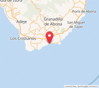 Map of El Abrigo, Canary Islands