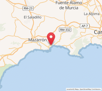 Map of El Alamillo, Murcia