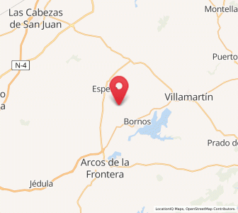 Map of El Algarbejo, Andalusia