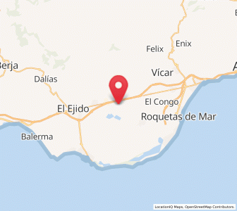 Map of El Algarrobal, Andalusia