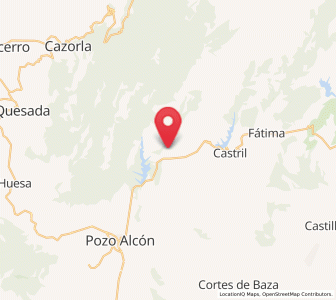 Map of El Almicerán, Andalusia