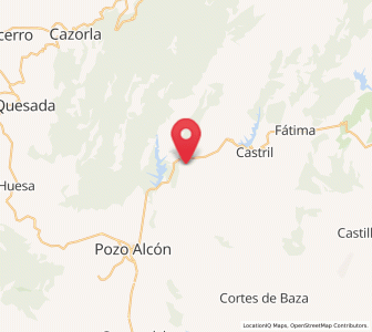 Map of El Almicerán, Andalusia