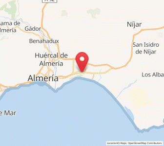 Map of El Alquián, Andalusia