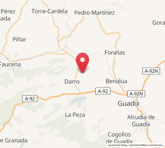 Map of El Anchurón, Andalusia