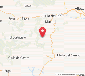Map of El Arroyo Franco y Estella, Andalusia