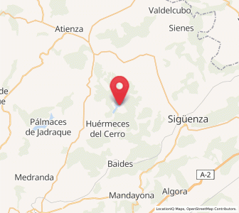 Map of El Atance, Castille-La Mancha