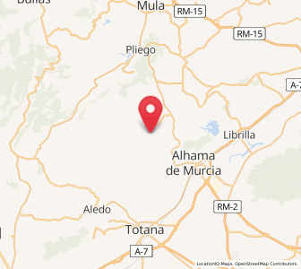 Map of El Berro, Murcia
