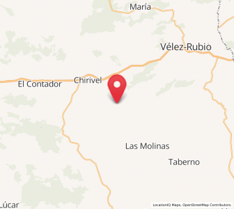 Map of El Cantal, Andalusia