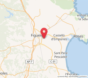 Map of el Far d'Empordà, Catalonia