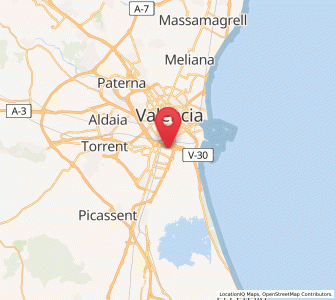 Map of El Forn D'Alcedo, Valencia