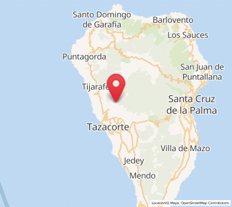 Map of El Gánigo, Canary Islands