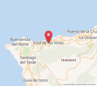 Map of El Guincho, Canary Islands