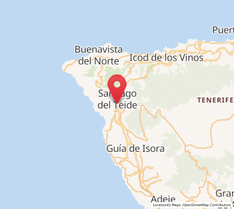 Map of El Molledo, Canary Islands