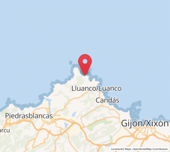 Map of El Monte, Asturias