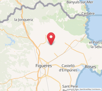 Map of el Morassac, Catalonia