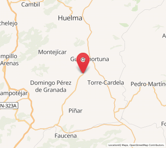 Map of El Navazuelo, Andalusia