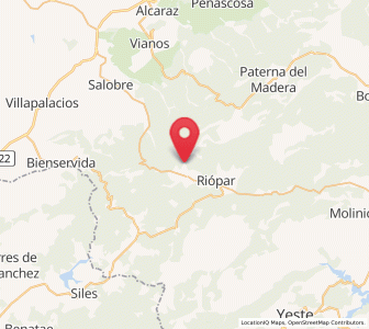 Map of El Noguerón, Castille-La Mancha